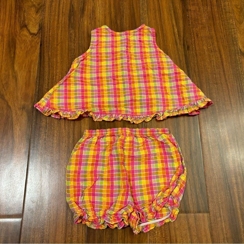 Old Navy vintage plaid two piece set